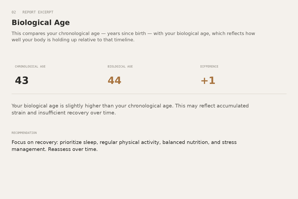 HRV Wellness Assessment with Interpretation